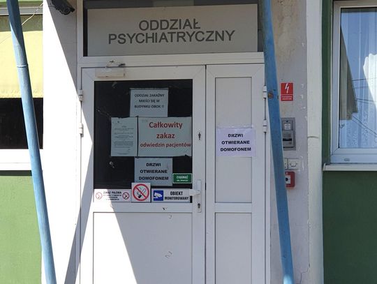 10 pracowników Oddziału Psychiatrycznego w Kaliszu zakażonych koronawirusem