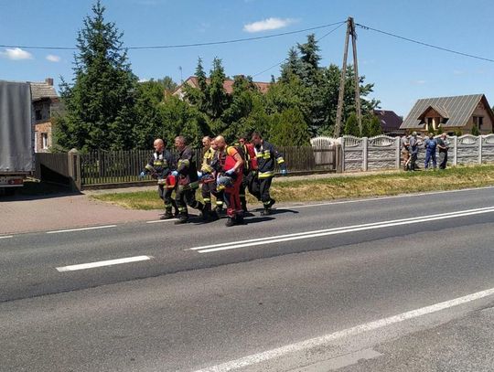 13-letni rowerzysta potrącony przez samochód. W akcji śmigłowiec LPR ZDJĘCIA