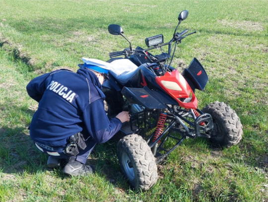 16-latek uciekał quadem przed policją. „Za kilka dni mam egzamin”
