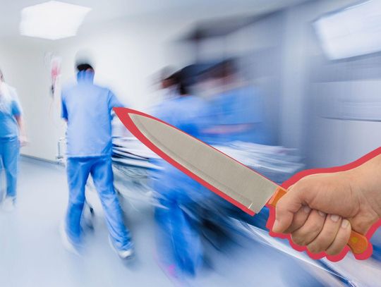 19-latka z nożem wtargnęła na SOR. Zniszczyła mienie i uciekła