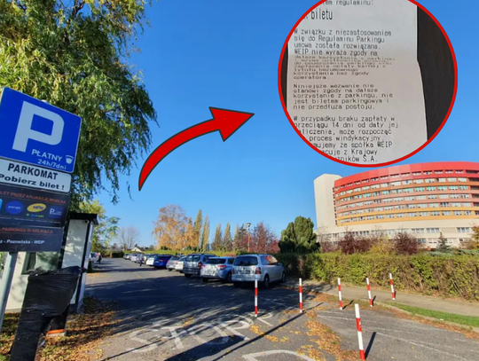 ABSURD na parkingu przy okrąglaku. Kara anulowana po naszej INTERWENCJI
