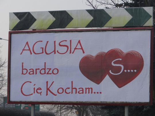 „Agusia” odwzajemnia miłość S. Zagadka billboardu rozwiązana