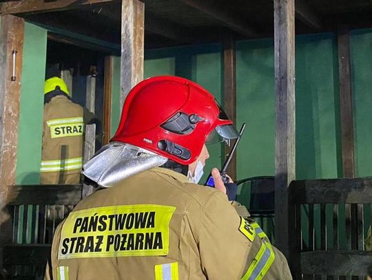 Akcja gaśnicza w firmie Teknia koło Gołuchowa. Ewakuowano pracowników