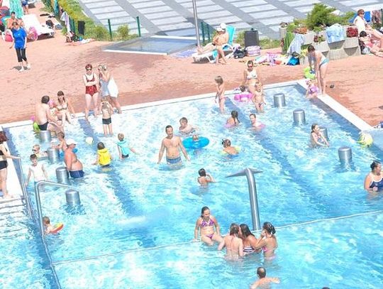 Aquapark uruchomił baseny zewnętrzne