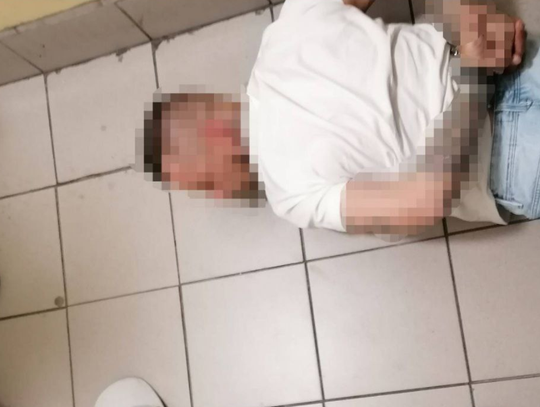 Atak na policjantów. Pijany agresor obezwładniony