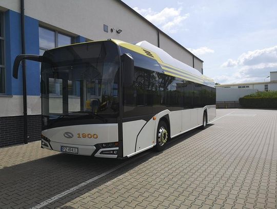 Autobus elektryczny Solaris Urbino 12 electric na testach w Kaliszu