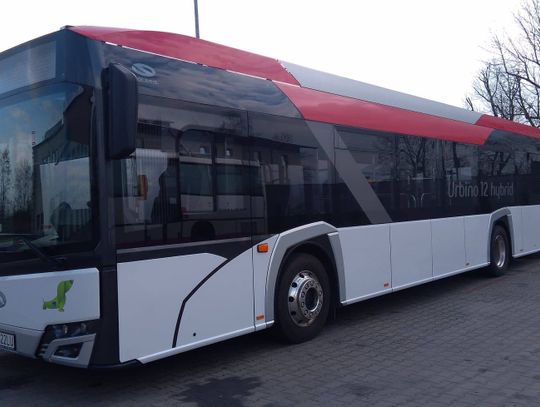 Autobus hybrydowy Solarisa na testach w Kaliszu