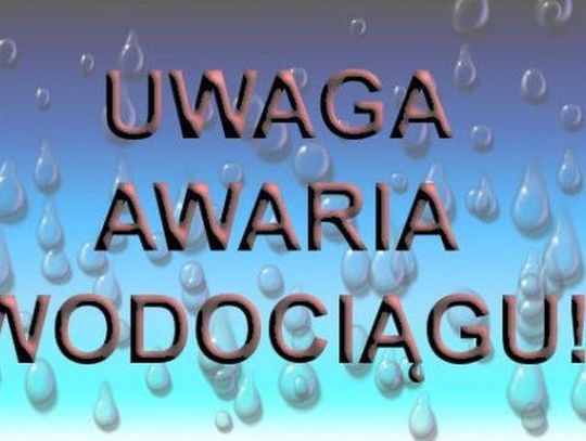 Awaria wodociągu