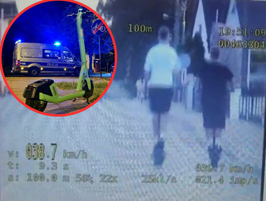 Bez kasku, z dużą prędkością. Kolejny nastolatek w szpitalu