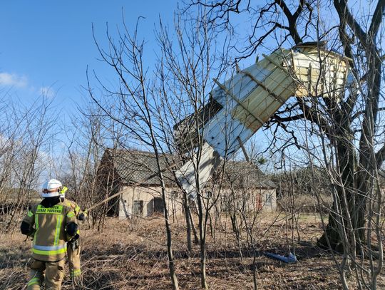 Bez wytchnienia usuwali skutki wichury. Ponad 250 interwencji strażaków