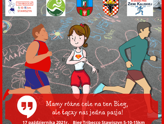 Bieg na trzech dystansach. Trwają zapisy do Tribecco Stawiszyn