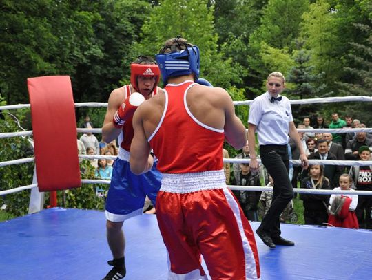 Bokserski piknik w Parku Miejskim