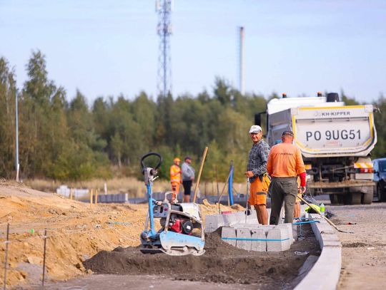 Budowa trwa! Powstaje nowa droga w Kaliszu WIDEO