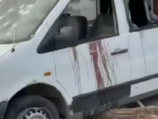 Bus z pomocą z Wielkopolski ostrzelany w Ukrainie. Kierowca nie żyje