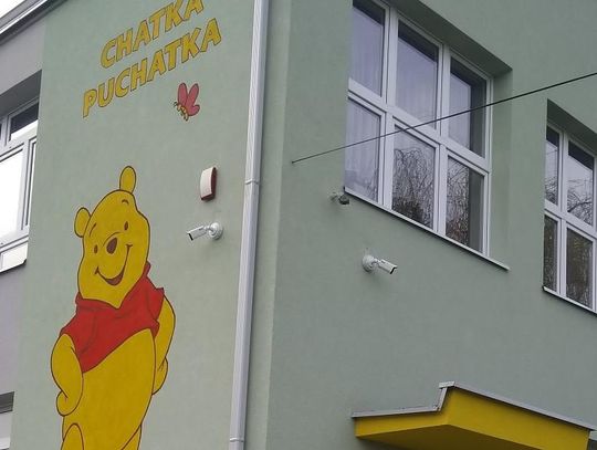 Chatka Puchatka z nowoczesnym monitoringiem