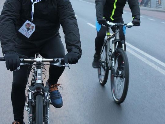 Cykliści WOŚP w drodze do Warszawy ZDJĘCIA