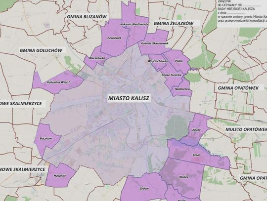 Czy jesteś za zmianą granic Kalisza? Miasto przygotowuje się do konsultacji z kaliszanami