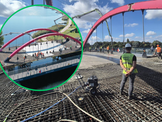 Długi na 64 metry. „Betonowanie ustroju niosącego”