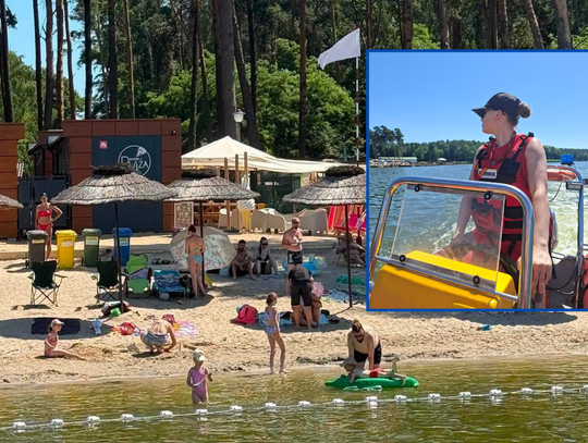 Dodatkowe patrole na wodzie. „Kąpielisko bezpieczne”