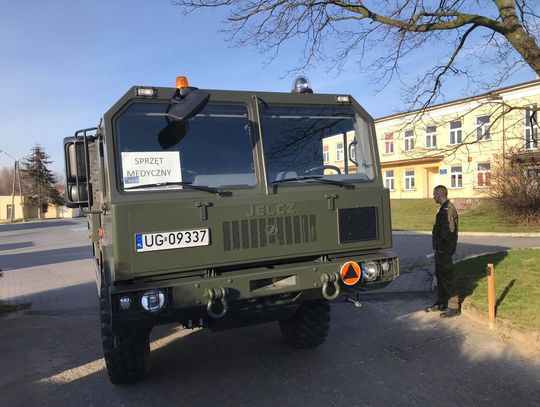 Dodatkowy sprzęt ochronny dla personelu kaliskiego szpitala ZDJĘCIA