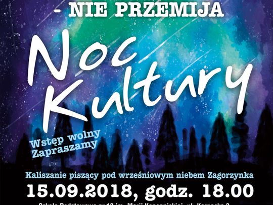 Druga sobotnia noc kultury. Kaliszanie piszący pod wrześniowym niebem Zagorzynka