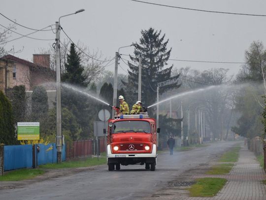 Dyngus od strażaków - na szczęście