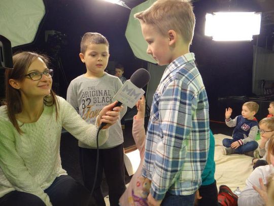 Dzieci z przedszkola „Pluszaki” w naszej telewizji ZDJĘCIA i FILM