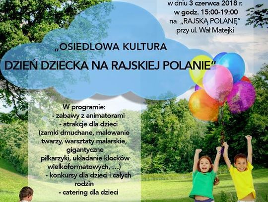 Dzień Dziecka na Rajskiej Polanie