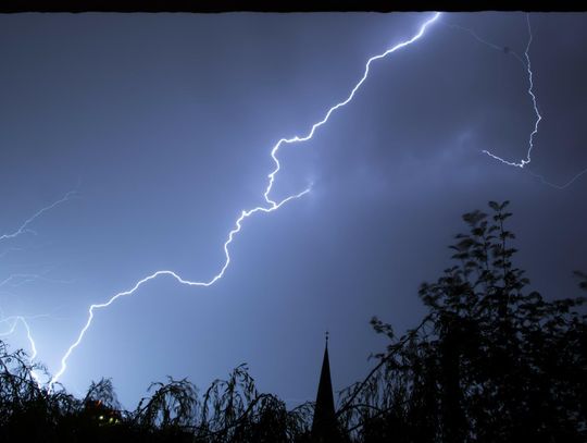 Dziś znowu możliwe burze i ulewny deszcz