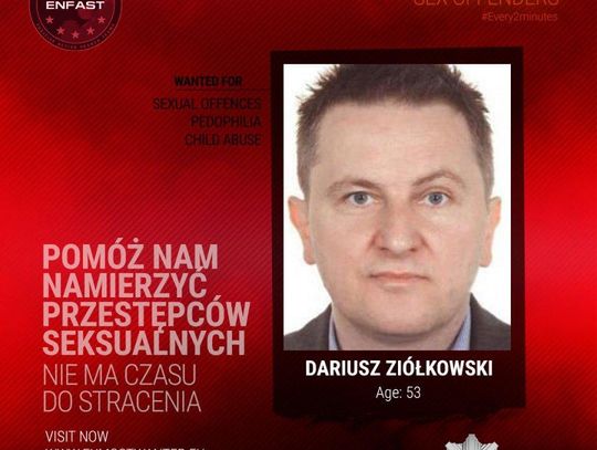 Europol opublikował listę najniebezpieczniejszych przestępców seksualnych. Wśród poszukiwanych Polak