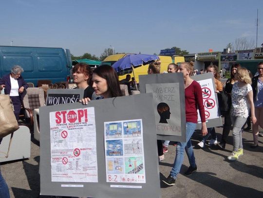 Głośno zaprotestowali przeciw dopalaczom