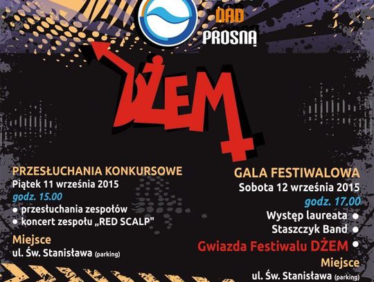 „Gramy nad Prosną”: Dżem jako gwiazda festiwalu, wstęp na koncerty – wolny