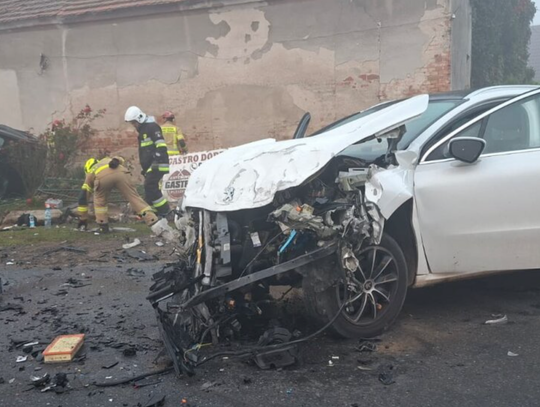 Groźnie na skrzyżowaniu. W jednym z aut było dziecko