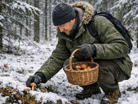 Grzyby zimą? W polskich lasach sezon trwa cały rok