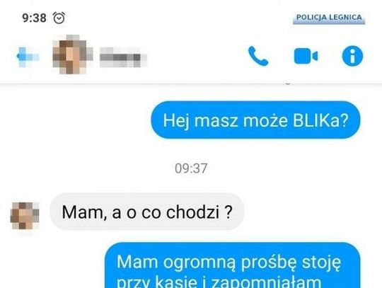 ,,Hej, masz BLIKA?'' Ludzie nadal się na to nabierają...