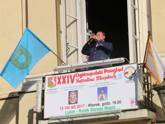 Hejnał Nowych Skalmierzyc zabrzmiał w Lublinie ZDJĘCIA