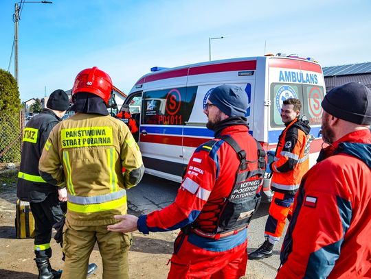 Interwencja policji, straży i LPR-u. A mężczyzna odmówił pomocy!