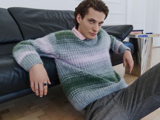 sweter Lacoste męski