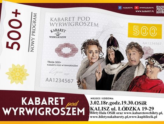 Kabaret pod Wyrwigroszem w Kaliszu ROZSTRZYGNIĘCIE KONKURSU