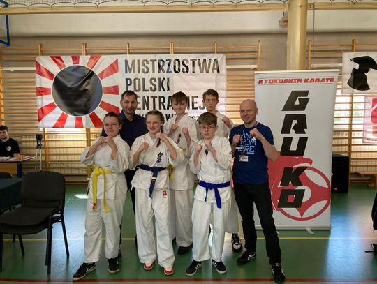 Kaliscy karatecy na podium Mistrzostw Polski Centralnej