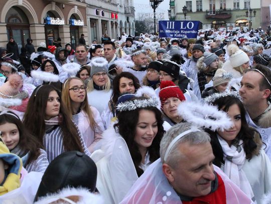 Kaliskie anioły w oku naszej kamery. Wideorelacja z wczorajszej wigilii WIDEO