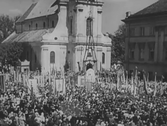 Kalisz na niemieckim filmie z 1946 roku WIDEO