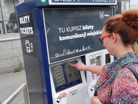 Kaliszanie polubili biletomaty. 600 transakcji w tydzień