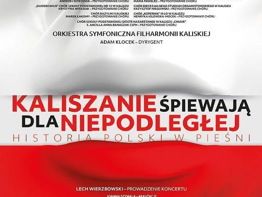 Kaliszanie zaśpiewają dla Niepodległej