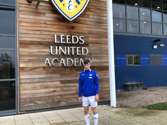 Kaliszanin Jakub Staszak po testach w Leeds United