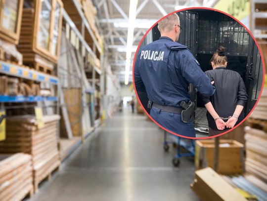 Kaliszanin z młodszą partnerką na wyjazdowym złodziejstwie