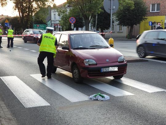 Kobieta potrącona na pasach w Opatówku ZDJĘCIA