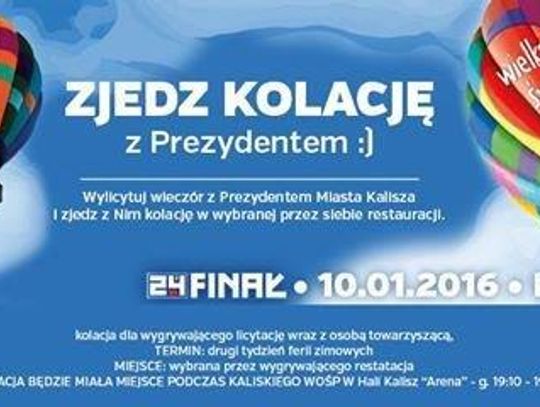 Kolacja z prezydentem, kosz na śmieci, spotkanie z posłem...