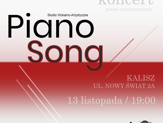 Koncert Piano Song w Akceleratorze Kultury