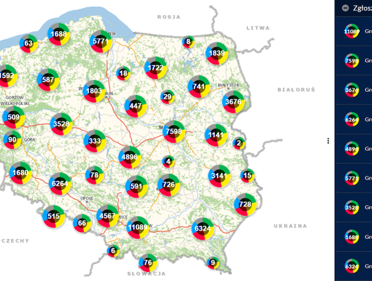 Krajowa Mapa Zagrożeń Bezpieczeństwa działa od 5 lat. Jakie problemy najczęściej zgłaszają kaliszanie?